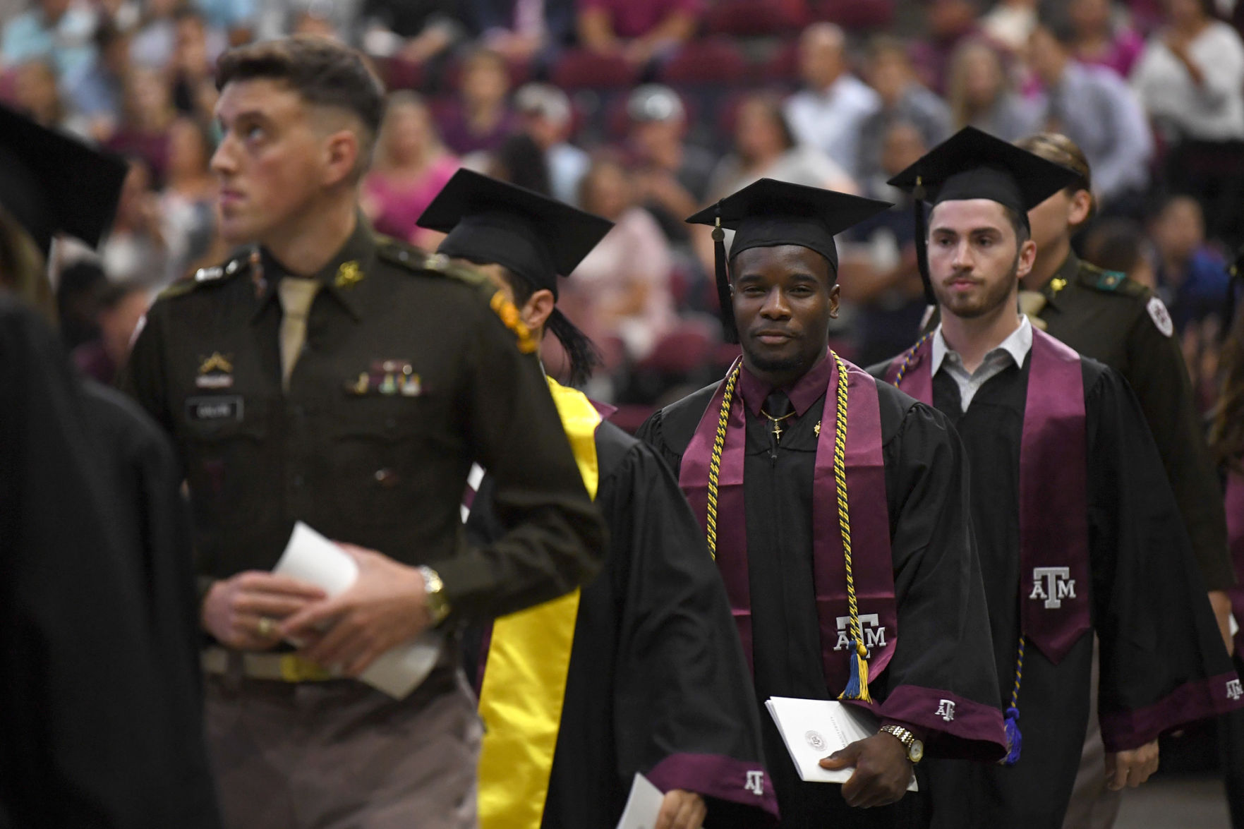 Texas A&M University graduation